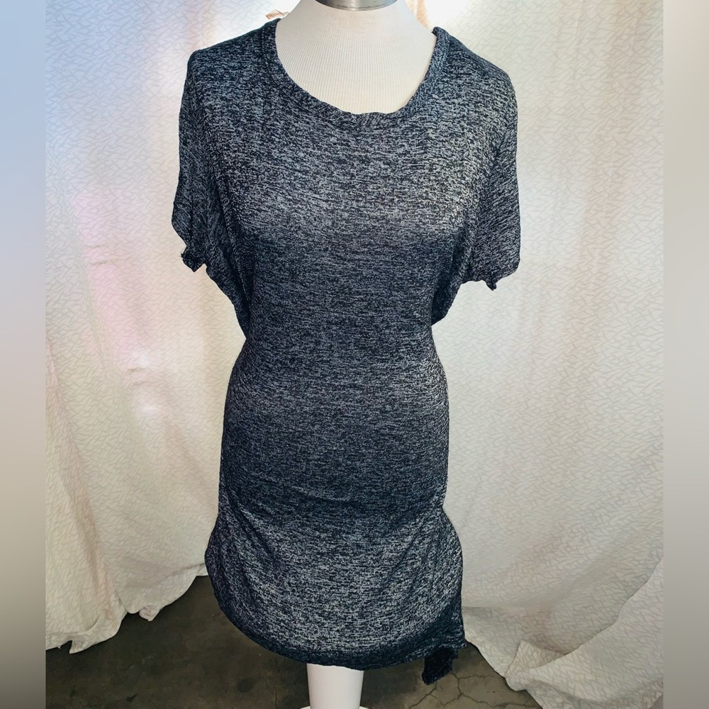 BlackGrey cotton flowy maxi sundress Rue+